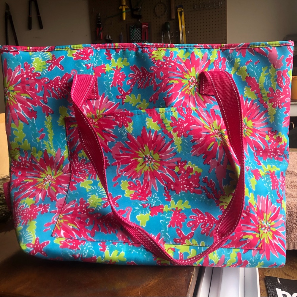 Lilly Pulitzer Cooler with Bottle Opener